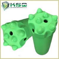 China Dome Carbide Tipped Button Drill Bit For Metal Ore Mining Green Forging factory