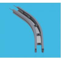 China 65mm vertical conveyor beams conveyor straight running tracks aluminium materials factory
