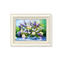 China Custom 16x16 Inches 3d Lenticular Photo Flowers &amp; Animals Wall Art Print factory