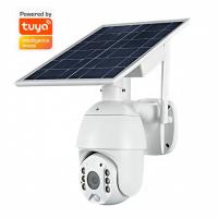 china Tuya Security Smart Home IP66 Waterproof 1080P Full HD PIR Detection Solar PTZ