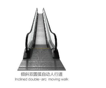 Quality DEPARTMENT STORE GYG ELEVATOR / INCLINED DOUTBLE ARC MOVING WALKWAY ESCALATOR for sale