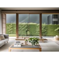 Quality Wooden Aluminium Glass Windows High Strength And Windproof AAMA for sale
