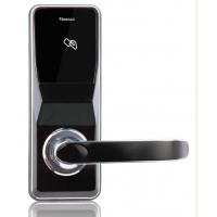 Quality Manual RFID Electronic Door Lock , Zinc Alloy Smart Card Hotel Lock for sale