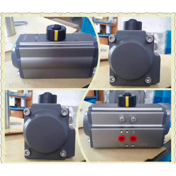 Quality Double Acting Piston Actuator Rack And Pinion Pneumatic Rotary Actuator for sale