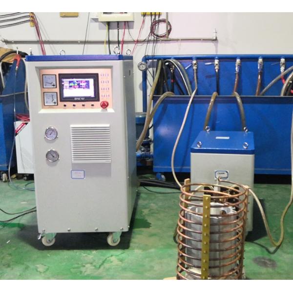 Quality 120KW Digital Water Cooled Induction Heating Machine  For Forging Alum Rotor Heating for sale