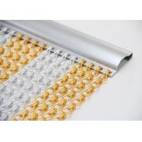 China 2.0mm Metal Chain Link Door Curtain for sale