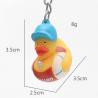 China Home Key Rubber Ducky Collectible Keychains , Assorted Mini Rubber Duck Keychains  factory