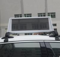 China 3G 4G Taxi Roof Led Display / Led Screen For Taxi Top Sign Advertising 25 kg factory