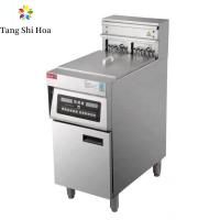 China New commercial fryer with oil filter electric fryer Hamburg and French fries fryer factory