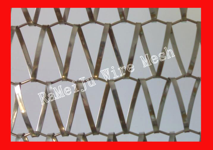 China Stainless Steel Flat Wire Mesh for sale