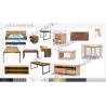 China Ash solid wood bedroom furniture sets Holiday Apartment interior fit out factory