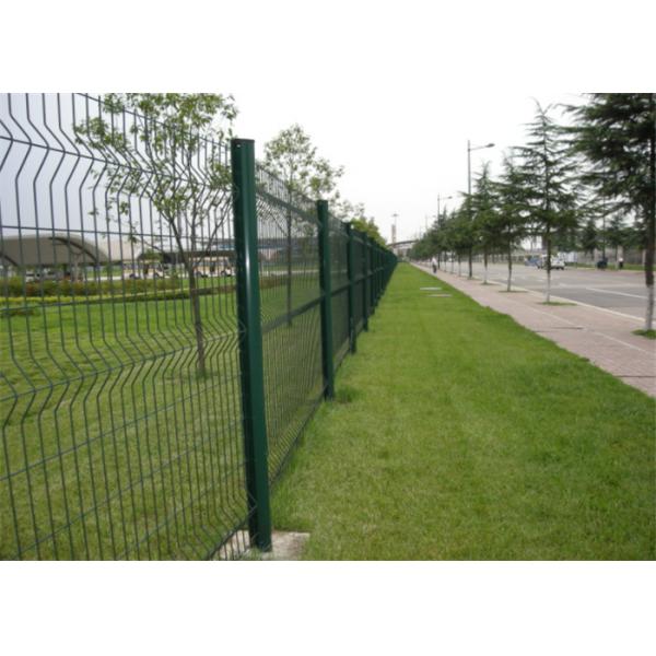 Quality Oem Customized 1.8m 2.0m Height Green Plastic Coated Fencing for sale