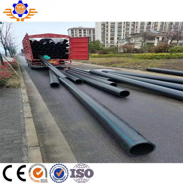 Quality Natural Gas Pe Corrugated Pipe Making Machine Single Screw Extruder for sale