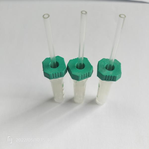 Quality 8*45mm Lithium Heparin Microtainer Tubes Green Microtainer With Pipe for sale