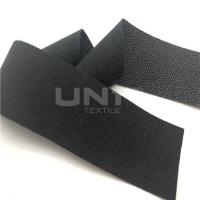 China Black Garments Accessories High Elasticity PA Coating 3.5cm Width OEKO Certificate factory