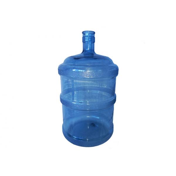 Quality No Handle 5 Gallon PC Bottle For 5 Gallon Bottled Water Round Body Founded for sale