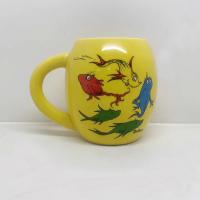 china Microwavable Color Changeable Ceramic Egg Shaped Mug 16oz
