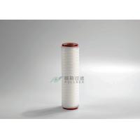 Quality Food Beverage Membrane Filter Cartridge 0.22um 10" Nylon66 Pleated Durable for sale