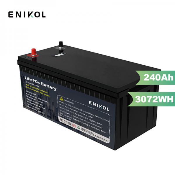 Quality 240ah RV LiFePo4 Battery Energy Storage 12V 100ah Lifepo4 Solar Lithium Ion for sale