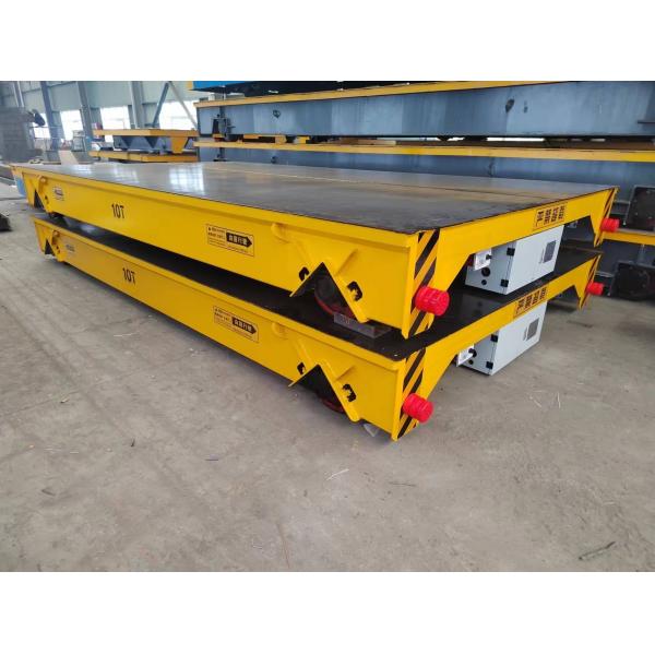 Quality 15ton Heavy Duty Transfer Cart Material Transfer Trolley For Factory Speed Adjustable for sale