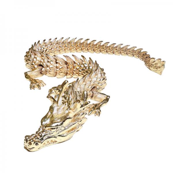 Quality Metal Articulating 3D Printed Dragon 3D Print Flexi Dragon for sale