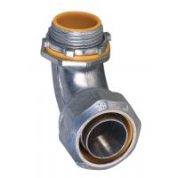 China 1 Inch Liquid Tight Angle Connector , Electrical Conduit Elbow Fittings Polished factory