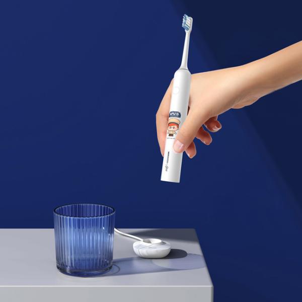 Quality Teeth Whitening Sonic Electric Toothbrush Rechargeable Waterproof IPX7 for sale