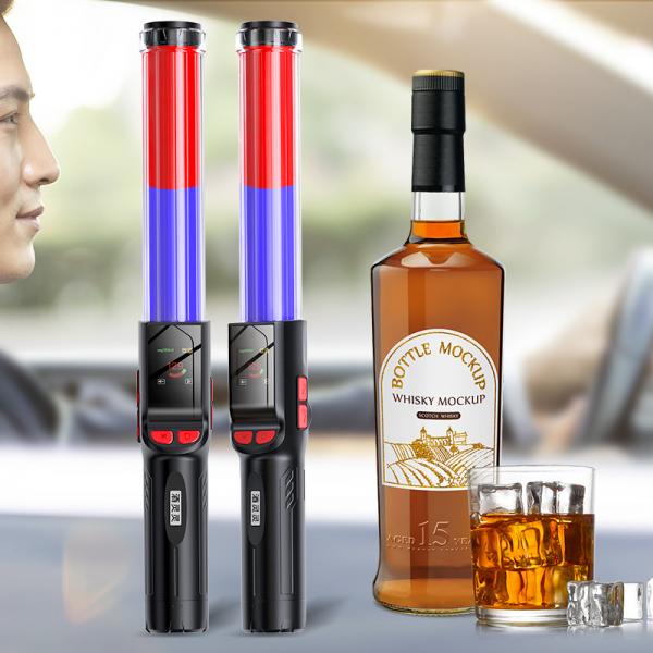 Quality Baton Type Fast Detection Handheld Alcohol Breath Tester For Car for sale