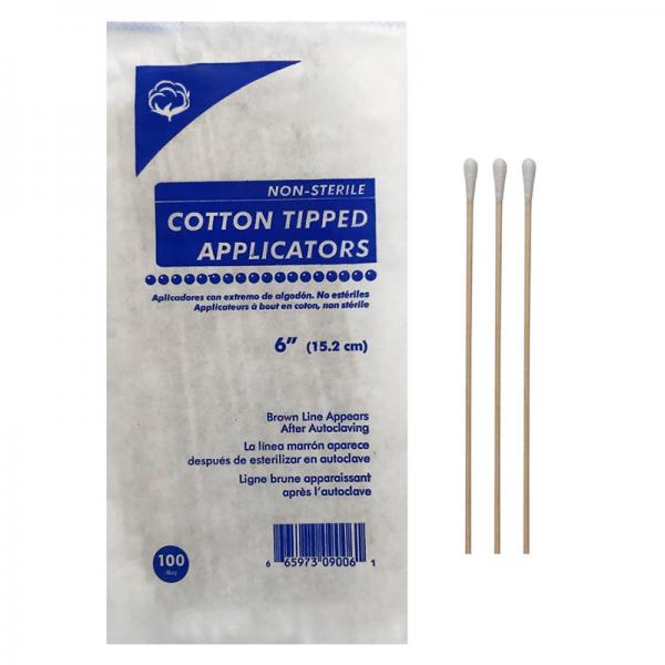Quality Disposable Medical Cotton Balls 15CM Long Medical Grade Q Tips for sale