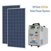 China 2kW Solar Power Generation System TUV Residential Solar Electric Systems for sale