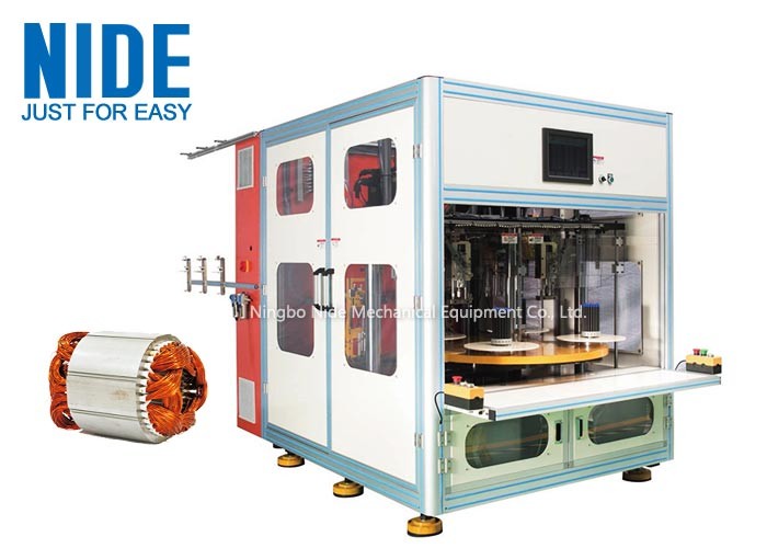 China Automatic 4 Working Stations Stator Coil Winding Machine factory