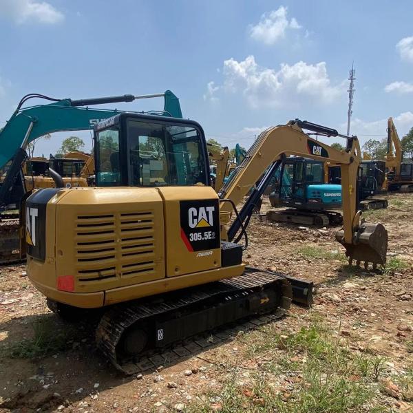 Quality 0.22m3 Used Cat Excavators Second Hand Cat Mini Excavator With Bucket And Rod for sale