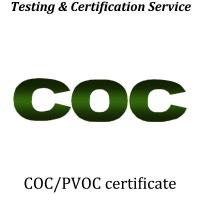 Quality Moroccan COC certification for sale