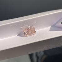 Quality Artificial Lab Grown Pink Diamonds Radiant Shape 1.5ct-2.3ct for sale