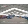 China 25 Meter Width Warehouse Marquee Canopy Tent With Translucent Pvc Roof Cover factory