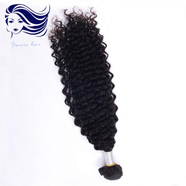 Quality Tangle Free Grade 6A Virgin Hair Bundles Kinky Curly Double Drawn for sale
