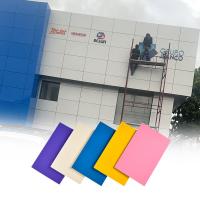 China Anti-Static Wood-Aluminum Compound Board in Various Colors alucobond panel price factory