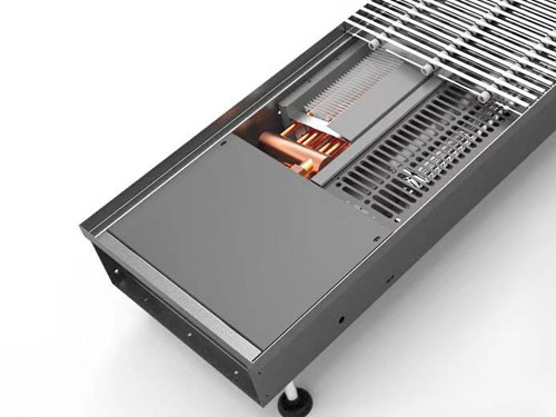 China Custom Hvac Fan Coil Unit Heating And Cooling Floor Embedded Convection Device factory