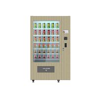 China Smart Fresh Salad Vending Machine With Wooden Outlook / Elevator System factory