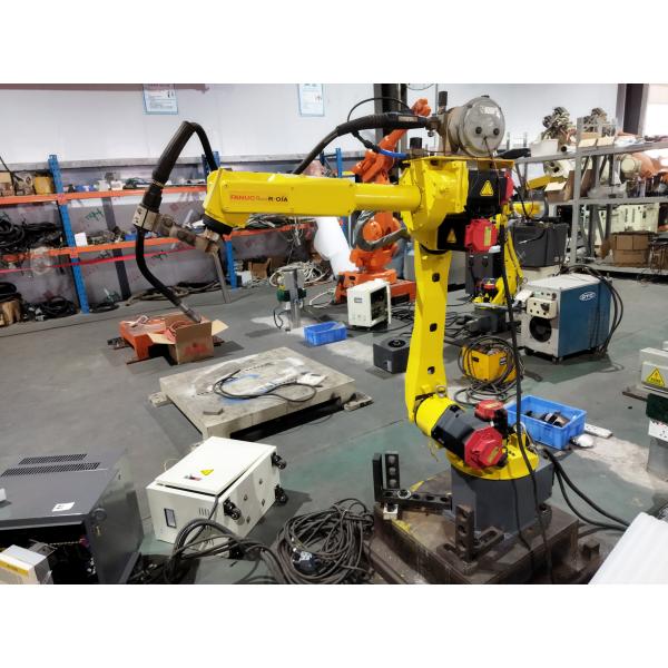 Quality 6 Axis R-0iA Used FANUC Robot Welding 1437mm Reach 3kg Payload for sale