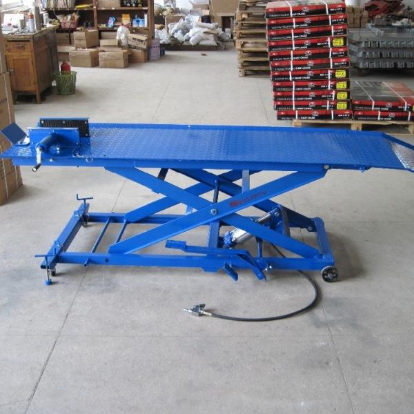 Quality 800LBS 500kg Motorcycle Hydraulic Scissor Lift Stand Jacks Table for sale
