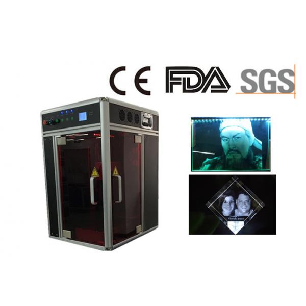Quality High Accuracy 3D Crystal Laser Engraving Equipment Portable Design for sale