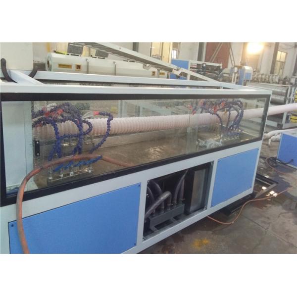 Quality Single Screw Plastic Extrusion Line PE HDPE Carbon Sprial Pipe Production for sale