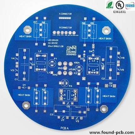 China Double Layers Metal Core Aluminum PCB small run pcb smt smd pcb assembly factory