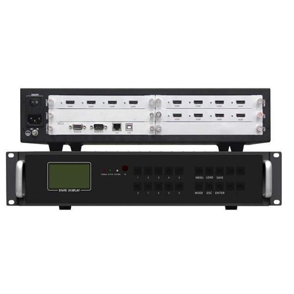 Quality 4 In 8 Out HDMI 4x2 2x4 Video Wall Controller With Central Control for sale