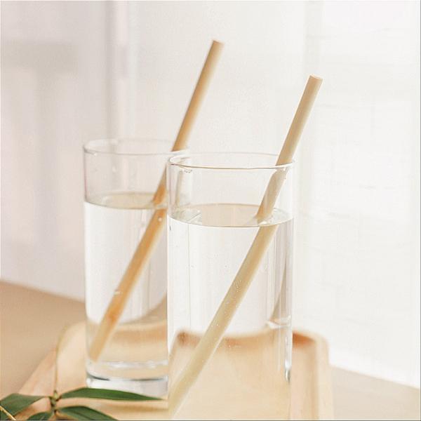 Quality Eco Friendly Disposable Bamboo Straws Reusable Drinking Straws Juice Usage for sale