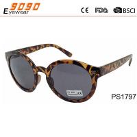 China retro temperament fashionable  Unisex  plastic  sunglasses for men and women, polarized UV 400 lens. factory