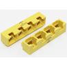 China 1 X 4 Yellow Side Entry RJ45 Modular Jack THT For Network Router factory