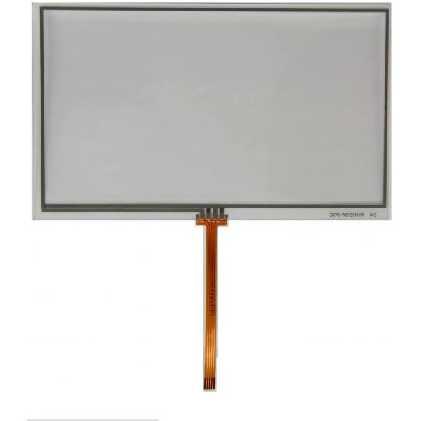 Quality 7 Inch 4 Wire Resistive Touch Panel Screen ITO Glass + ITO Film +FPC Structure for sale