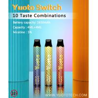 Quality Double Flavor 3000 Puffs Disposable Vape 4ML+4ML E juice Capacity for sale